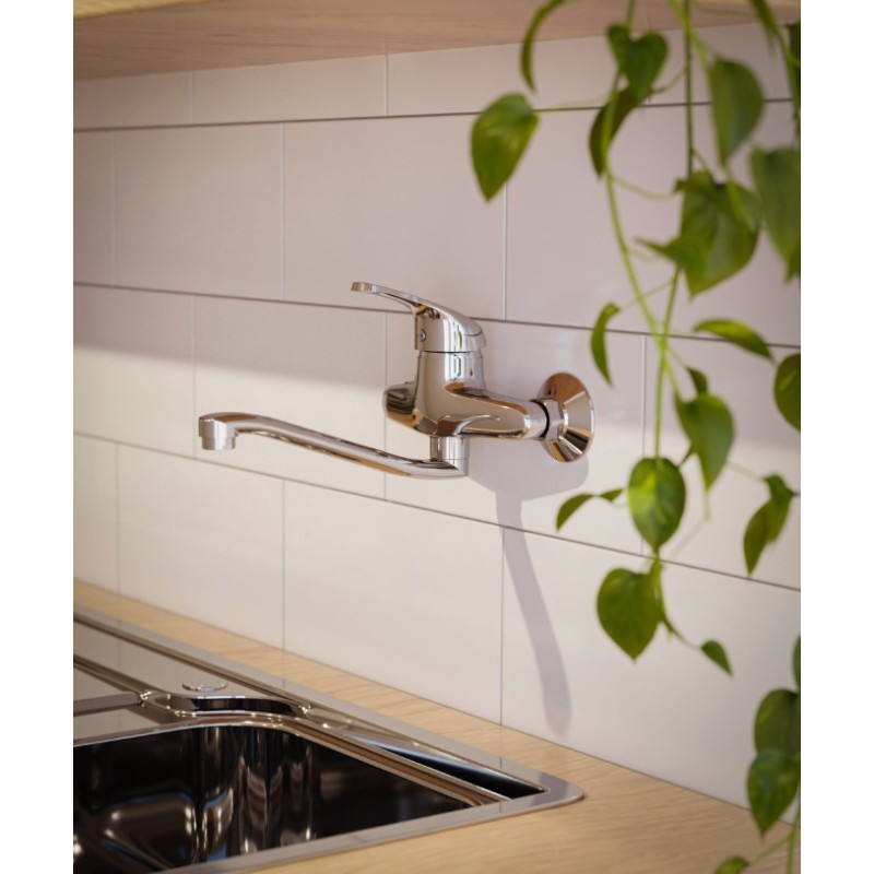 VASSER TROYA GRIFERIA COCINA MONOCOMANDO PARED 15/2312