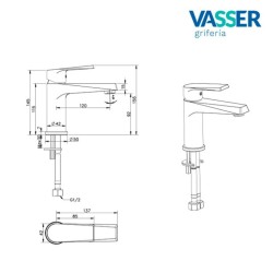 VASSER GRIF LAVAT ZAFIRO BCO 12/1012.BO