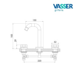 VASSER GRIF LAVAT SENZA BCO 26/1011.BO