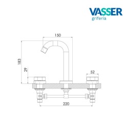 VASSER GRIF LAVAT SENZA 26/1011