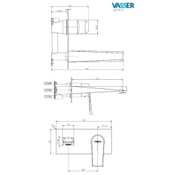VASSER GRIF LAVAT P/P ZAFIRO MONO NG 12/1022.NG