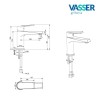 VASSER GRIF LAVAT P/P ZAFIRO MONO CR 12/1022