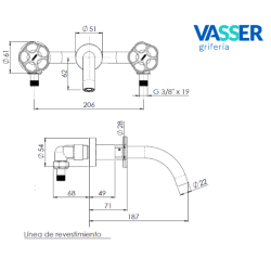 VASSER GRIF LAVAT P/P BLUME 28/1021