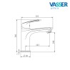 VASSER GRIF LAVAT KASSIA MONO 11A/1012