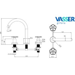 VASSER GRIF LAVAT BLUME NG/CR 28/1011.NC