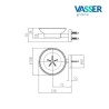 VASSER ACC CYRANO JABONERA CROMO 13/1859CR