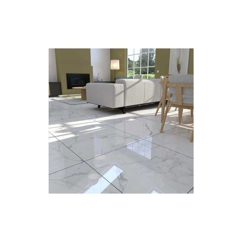 CAÑUELAS CARRARA CERAMICA RECTIFICADA 61.5X61.5 (1.9)