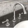 ANDEZ ANTIQUE LEVER LAVATORIO 3 AGUJEROS CROMO