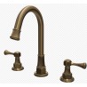 ANDEZ ANTIQUE LEVER LAVATOIRO 3AGUJEROS BRONCE VIEJO