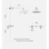 ANDEZ ANTIQUE LEVER DUCHA CROMO
