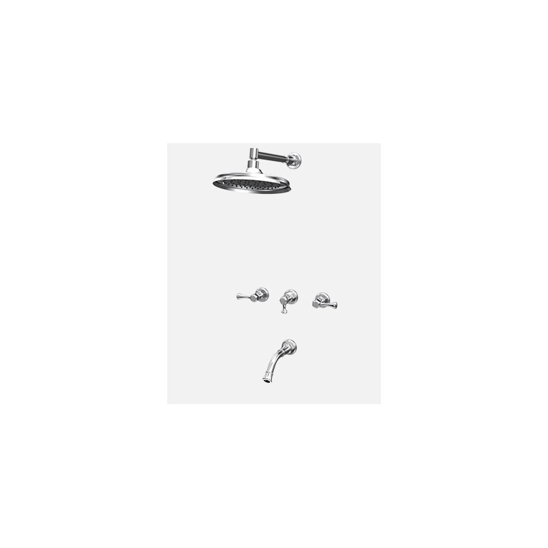 ANDEZ ANTIQUE LEVER BAÑERA XXL CROMO