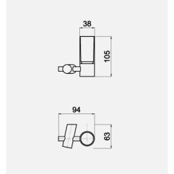 ANDEZ ACC A1 PORTAVASO CEPIL CR 206.55.1.04.04