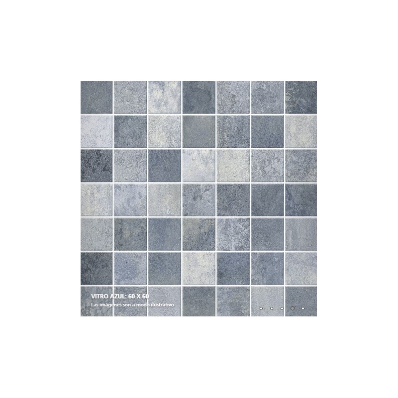 ALBERDI VITRO AZUL 60X60 PORCELANATO BRILLANTE (1.65)
