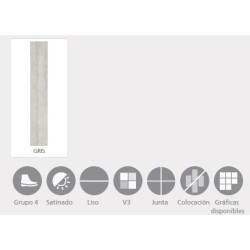 ALBERDI TABLA ROTERDAM GRIS 20X120 POR (1.44) T601C9