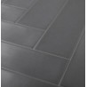 ACUARELA ICELAND SATINADO GRIS OSCURO 7.7X30.5cm