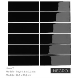 ACUARELA MALLA TAYI NEGRO 26.5X27.5cm