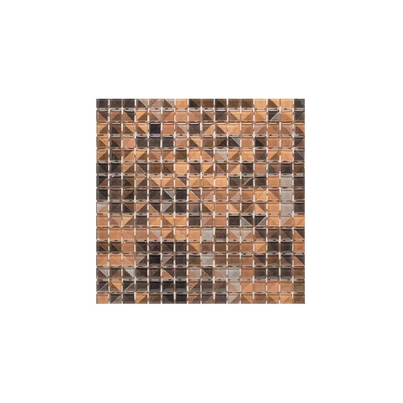ACUARELA MALLA CITY MARRON 30X30cm