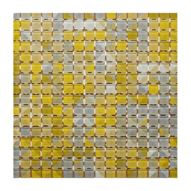 ACUARELA MALLA CITY AMARILLO 30X30cm