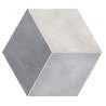 ACUARELA HEXAGONAL PORCELANATO BARCELONA 17.4X20cm(0.26M2)