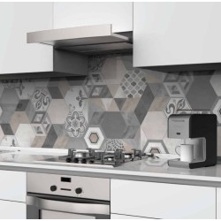 ACUARELA HEXAGONAL PORCELANATO BARCELONA 17.4X20cm(0.26M2)