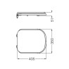 ASIENTO INODORO BARI FERRUM (MDF)