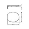 ASIENTO INODORO ANDINA FERRUM UF HERRAJE-PLASTICO