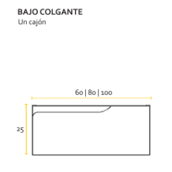 BUONA VANITORIO COLGANTE...