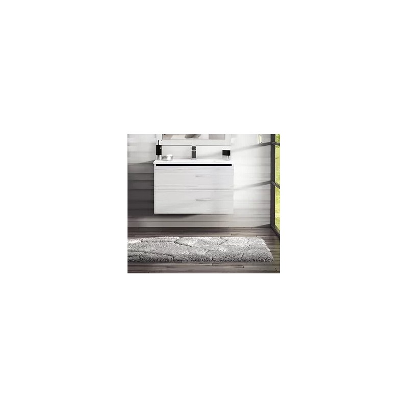 BUONA VANITORIO COLGANTE 60CM DONNA BLANCO TEXTURADO