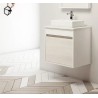 BUONA VANITORIO COLGANTE 60CM DESIR PVC BLANCO ARTICO