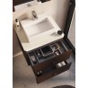 BUONA VANITORIO COLGANTE 60CM CLEO 2CAJONES WENGUE
