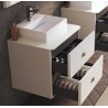 BUONA VANITORIO COLGANTE 60CM CLEO 2CAJONES BLANCO