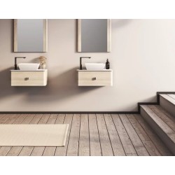 BUONA VANITORIO COLGANTE 60CM CLEO 1CAJON ROVERE