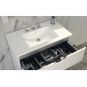 BUONA VANITORIO COLGANTE 60CM CIMA PVC BLANCO