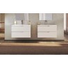 BUONA VANITORIO COLGANTE 100CM GRECO 2CAJONES BLANCO