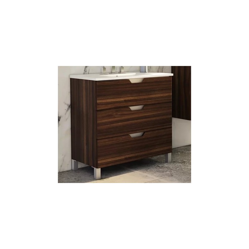 BUONA VANITORIO 80CM CIMA PVC OLIVA