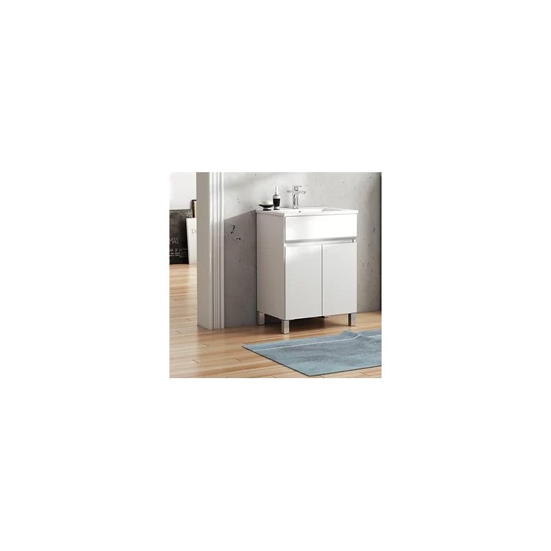 BUONA VANITORIO 60CM VERA BLANCO SATINADO V60VSTB DISC
