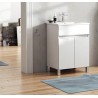 BUONA VANITORIO 50CM VERA PVC BLANCO BRILLANTE