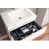 BUONA VANITORIO 50CM VERA PVC BLANCO BRILLANTE