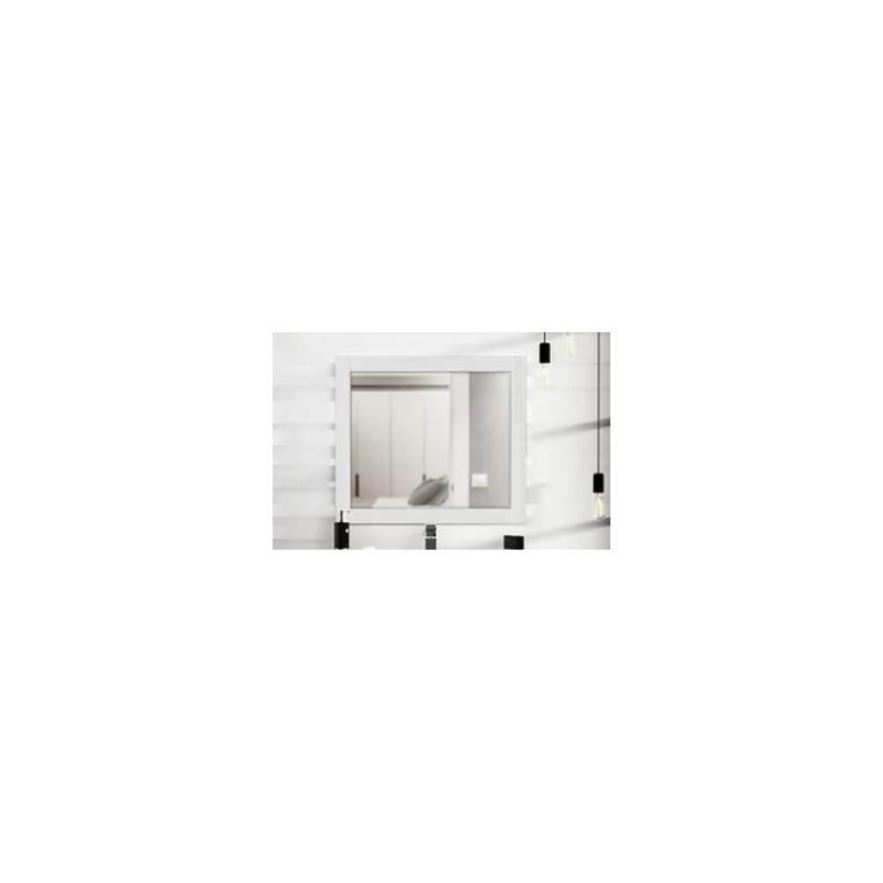 BUONA ESPEJO 60CM M BLANCO TEXTURADO