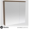 BUONA BOTIQUIN 60*60CM PRIMA NOGAL