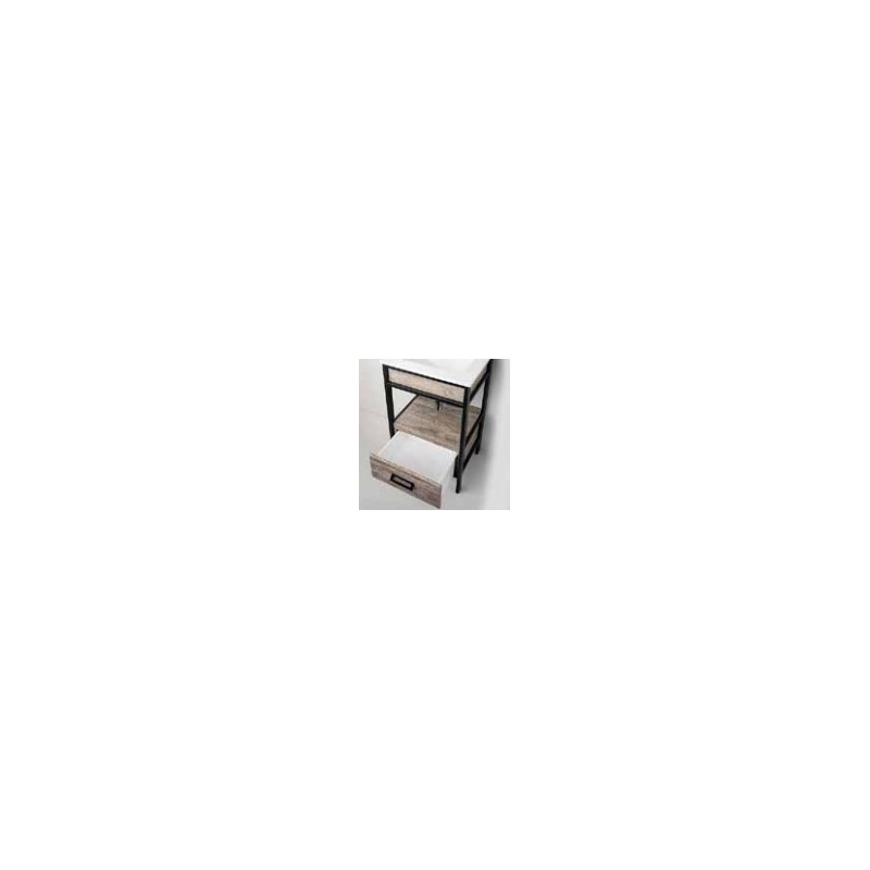 CAMPI VANITORIO 60 IRON ROB VINTAGE CON MESADA 1AGUJERO