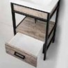 CAMPI VANITORIO 60 IRON ROB VINTAGE CON MESADA 1AGUJERO