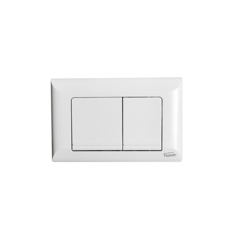 FERRUM TAPA DOBLE TECLA RECTANGULAR GRANDE