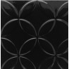 ACUARELA FLORENCIA NEGRO BRILLANTE 15X15cm
