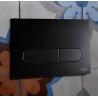 FERRUM TAPA DOBLE TECLA RECTANGULAR BORDE REDONDEADO NEGRO