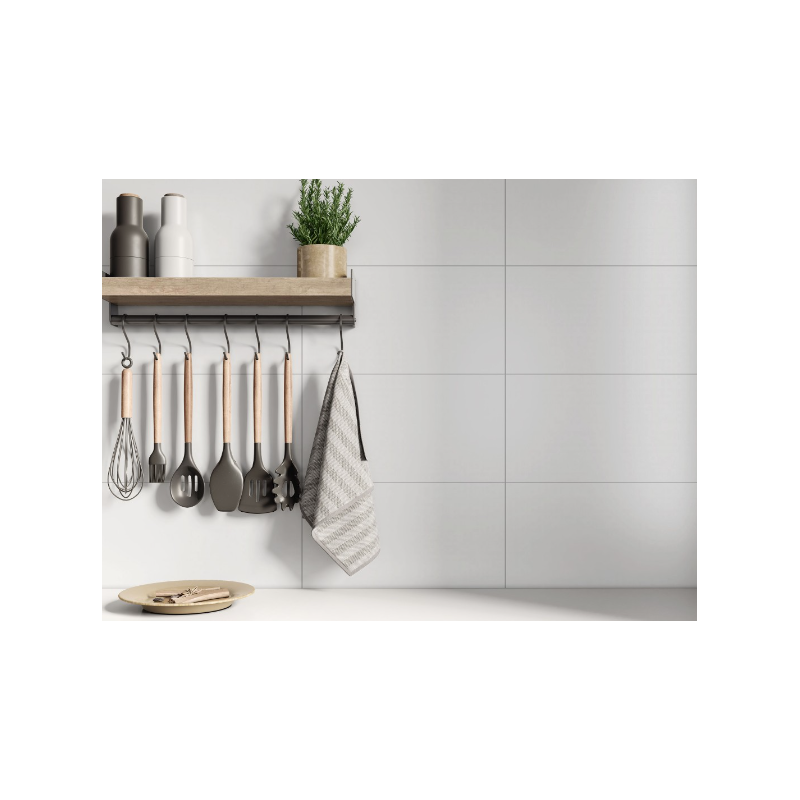 TENDENZA SNOW CERAMICA RECTIFICADA PARA PARED 30X62 (1.66) T17P14