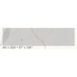 SPL 6MM STATUARIO PUL 80X320 (2.56) P/PEDIDO