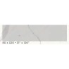 SPL 6MM STATUARIO PUL 80X320 (2.56) P/PEDIDO